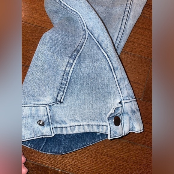 NEW! REVOLVE x EB Denim Cargo Pants in Rain Wash 👖 Medium NWT! - Picture 9 of 15